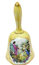 Vintage Giftware Handpainted Porcelain Victorian Bell Toronto Canada 5.25&quot; - £15.47 GBP