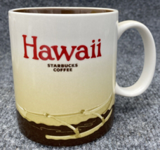 Starbucks Coffee Mug Hawaii Cup 16oz Outrigger Canoe Tea ICON Series 2012 - £21.46 GBP