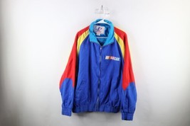 Vintage 90s NASCAR Mens XL Distressed Lined Spell Out Racing Pit Crew Ja... - $98.95