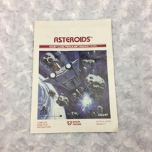 Vintage 1970s Atari Asteroids Game Program 9 Page Instruction Manual ONLY CX2649 - £4.74 GBP