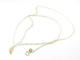 14K Gold Yellow Diamond Cut Oval Cable Chain - £63.11 GBP