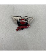 Hard Rock Cafe pin Las Vegas Hotel Valentines day Heart Wings 1998 Missi... - £6.71 GBP