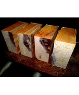 4 BEAUTIFUL RED RIVER BIRCH BOWL BLANKS LATHE TURNING LUMBER WOOD 6 X 6 ... - $58.36