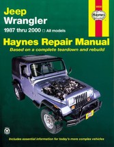 Cengage Learning Jeep Wrangler 1987 - 2011 Repair Manual Haynes - $17.03