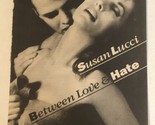 Between Love And Hate Vintage Tv Ad Advertisement Susan Lucci TV1 - £4.66 GBP