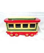 Colorful Pfaltzgraff Cookie Jar Train Car in Original Box Dated 2000 Nev... - £11.76 GBP