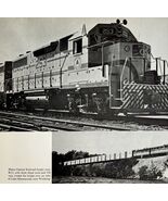 1970 Maine Central Railroad Train B-11 Print Vintage Portland Winthrop - €25,73 EUR