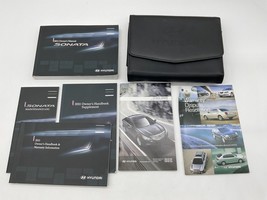 2011 Hyundai Sonata Hybrid Owners Manual Set with Case OEM L01B48010 - $31.49