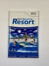 Genuine Nintendo Wii Sports Resort Manual Instruction Booklet ONLY NO GAME/CASE - $4.94