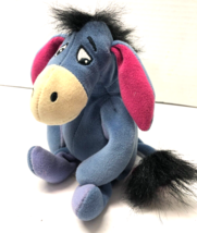 Disney Winnie The Pooh CLASSIC 8&quot; EEYORE Plush Donkey Figure - £3.89 GBP