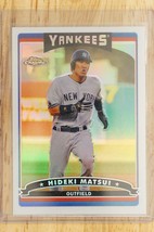 2006 Topps Chrome Baseball Card Refractor HIDEKI MATSUI New York Yankees #161 - £6.59 GBP