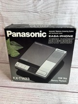 Vintage Panasonic KX-T1423 Dual Tape Answering Machine Easa-Phone Auto-L... - $24.74