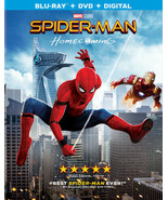 Spider-Man: Homecoming [Blu-ray] Michael Keaton Tom Holland w Slipcover - $53.62 MXN