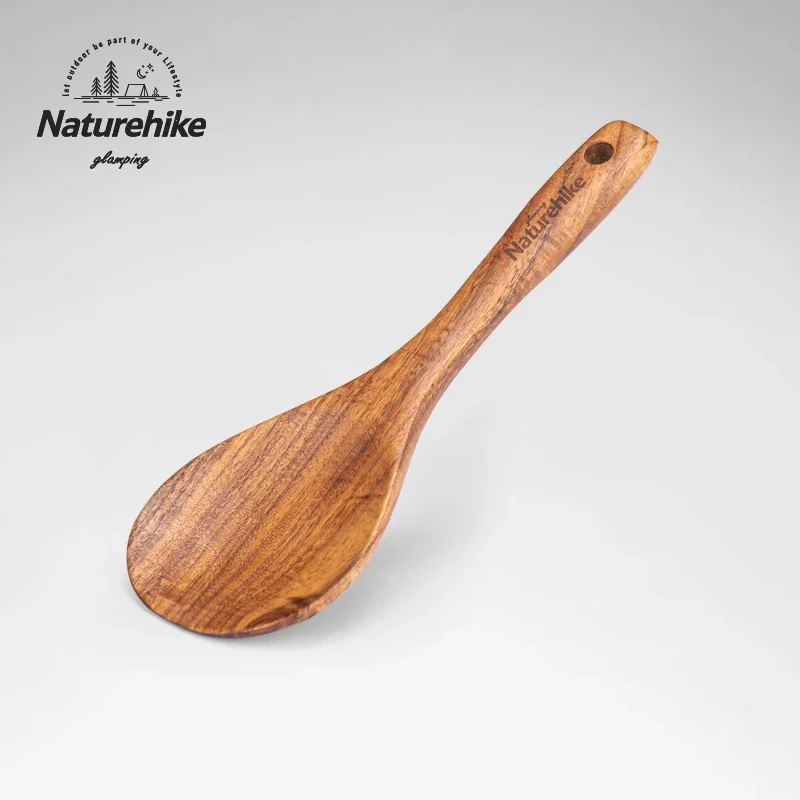 Naturehike Non-stick Wooden Spatula Wood Shovel Kitchen Tool Cookware Rice - £12.83 GBP