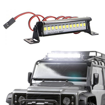 Mini Bright LED Light Bar Roof Lamp For 1/10 RC Crawler Car SCX10 TRX4 D... - £10.62 GBP