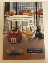 1998 M&amp;Ms  Vintage Print Ad  pa11 - $7.91