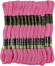 Anchor Threads Stranded Cotton Thread Cross Stitch Hand Embroidery Floss Pink - £9.97 GBP