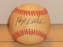 hoyt wilhelm Signed Autographed  Rawlings Baseball ROMLB HOF WS CHamp - £56.89 GBP