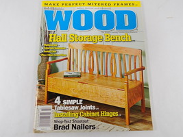 Wood Magazine Issue 235 October 2015 Hall Storage Bench &amp; Plantation Bed - £4.66 GBP