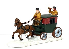 Department 56 Heritage Village Collection Dover Coach # 6590-0 Horse Carriage - $21.86
