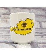 Austria Map Coffee Mug / Tea Cup OAMTC Austrian Car Club Grenzstationen ... - £10.08 GBP