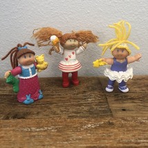 Vintage Cabbage Patch Kids Dolls And Small Figures Lot Of 3 1984 &amp; 1992 - £11.46 GBP