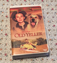 Old Yeller Vault Disney Collection VHS clamshell case children family movie - £2.36 GBP