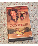 Old Yeller Vault Disney Collection VHS clamshell case children family movie - £2.34 GBP