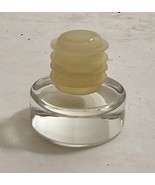 Vintage Clear Glass/Plastic Bottom Bottle Replacement Stopper Top ONLY #108 - $352.39 MXN