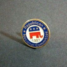 Vintage 1997 REPUBLICAN NATIONAL COMMITTEE RNC Lapel Hat Tack Pin - £11.62 GBP