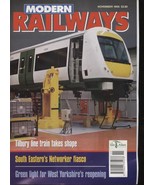 MODERN RAILWAYS MAGAZINE - November 1998 - $9.81 CAD