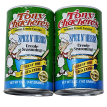 2 Pack Tony Chachere&#39;s Famous Creole Cuisine Spice N&#39; Herbs 5oz. - $23.99
