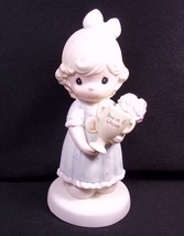 Precious Moments Number One Friend bisque porcelain figurine Ltd Edition 1993 - £11.16 GBP