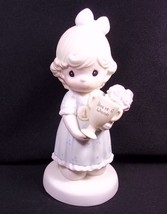 Precious Moments Number One Friend bisque porcelain figurine Ltd Edition 1993 - £11.28 GBP