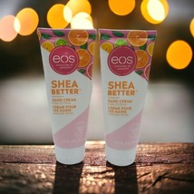 *2* Hand Cream EOS Shea Better Pink Citrus 2.5 oz - £8.40 GBP