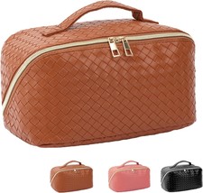 9x4 Inch Travel Makeup Bag Large Capacity Cosmetic Bags for Women Waterproof Por - £14.55 GBP