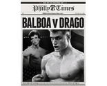 Rocky IV Rocky Balboa VS Ivan Drago Fight Poster/Print Stallone Lundgren  - $3.05