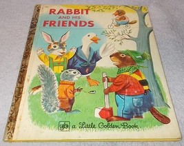 Little Golden Book Rabbit and His Friends #169 Richard Scarry 1963 - £4.80 GBP