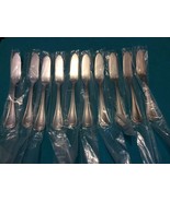 10 BELLINI / SANT&#39;ANDREA Silverplate BUTTER KNIFES - # V029KFSF - CLASSI... - $4,542.64 MXN