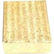 25 Charm Jewelry Gold Foil Swirl Cotton Boxes Gift Display - £13.58 GBP