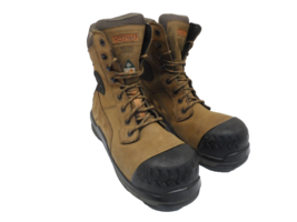 Dakota Men&#39;s 8&quot; 8512 Comp. Toe Comp. Plate WP Safety Work Boots Brown Si... - $94.99