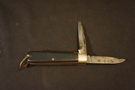 Old Vtg Camillus 2 Blade Folding Pocket Knife New York Lock USA - £23.73 GBP