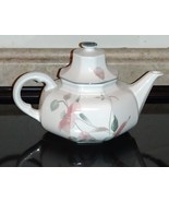 Mikasa Continental SILK FLOWERS 4 Cup Teapot &amp; Lid F3003 Oven To Table J... - £39.08 GBP