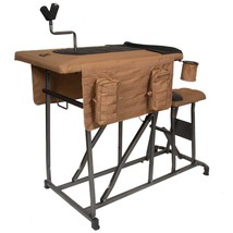 Hunting Gear Shooting Rifle Bench Table Chair Rest Sled Target Portable Foldable - £226.72 GBP