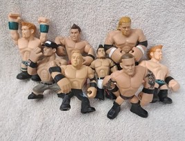Mattel WWE Rumblers 2&quot; Mini Wrestler Lot Of 8 - $15.65 CAD
