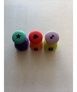 Lot of 3 Studio G Mini Paper Punch  Heart Star Musical Note - $8.10 CAD