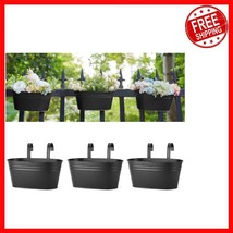 Charming Hanging Plant Pots for Home &amp; Garden - Durable Metal Design, 3 Set - $668.91 MXN