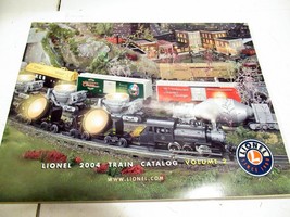 LIONEL 2004 TRAIN CATALOG- VOLUME 2 -  NEW - M7 - $4.32