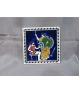 Ceramic Tile 6x6 Greek Mythology Olympia Wall Art Vintage souvenir 1970&#39;s - $25.23