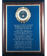 USAF / United States Air Force Prayer Plaque - Patriotic Gift or Award - £23.49 GBP